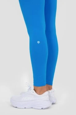 Icon Full Length Legging - Huron -Sport Wear Daily Store ICON FULL LENGTH LEGGING CLOISONNE Back Logo v2