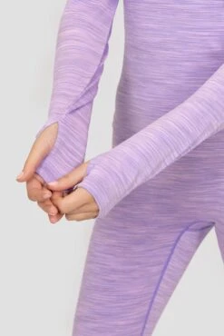Women's Trail 1/4 Zip - Lilac Multi -Sport Wear Daily Store ICON LITE 1 4 ZIP LILAC BREEZE ORCHID BLOOM VIOLA Thumb Detail v4
