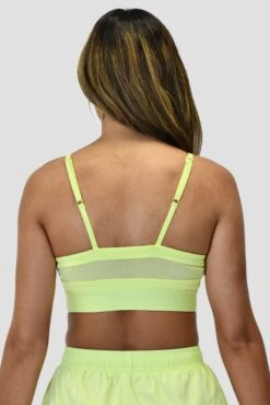 Icon Strappy Bra - Citrus -Sport Wear Daily Store ICON STRAPPY BRA CITRUS CLOSE BACK
