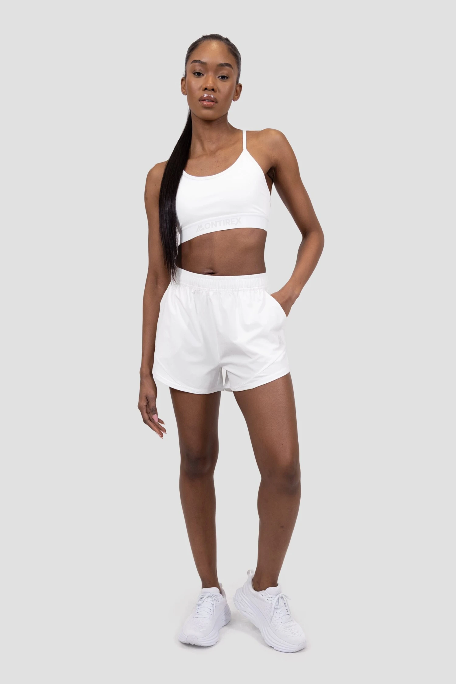 Icon Strappy Bra - White 4 Icon Strappy Bra - White - Image 2