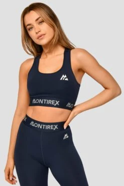 Icon Bra Top - Midnight Blue