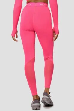 Icon Full Length Legging - Neon Pink -Sport Wear Daily Store Icon Full Length Legging Neon Pink Close Back copy