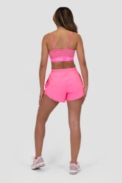 Icon Lite Bra - Pink Multi -Sport Wear Daily Store Icon Lite Bra Sugar Plum Cotton Candy Carmine Rose Pink Cosmos back