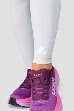 Icon Contrast Legging - Light Smoke Grey/Pink Glo/Electric Purple -Sport Wear Daily Store IconContrastLegging LightSmokeGrey PinkGlo ElectricPurple detail1
