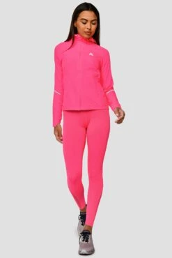 Icon Full Length Legging - Neon Pink -Sport Wear Daily Store IconFullLengthLegging NeonPink front