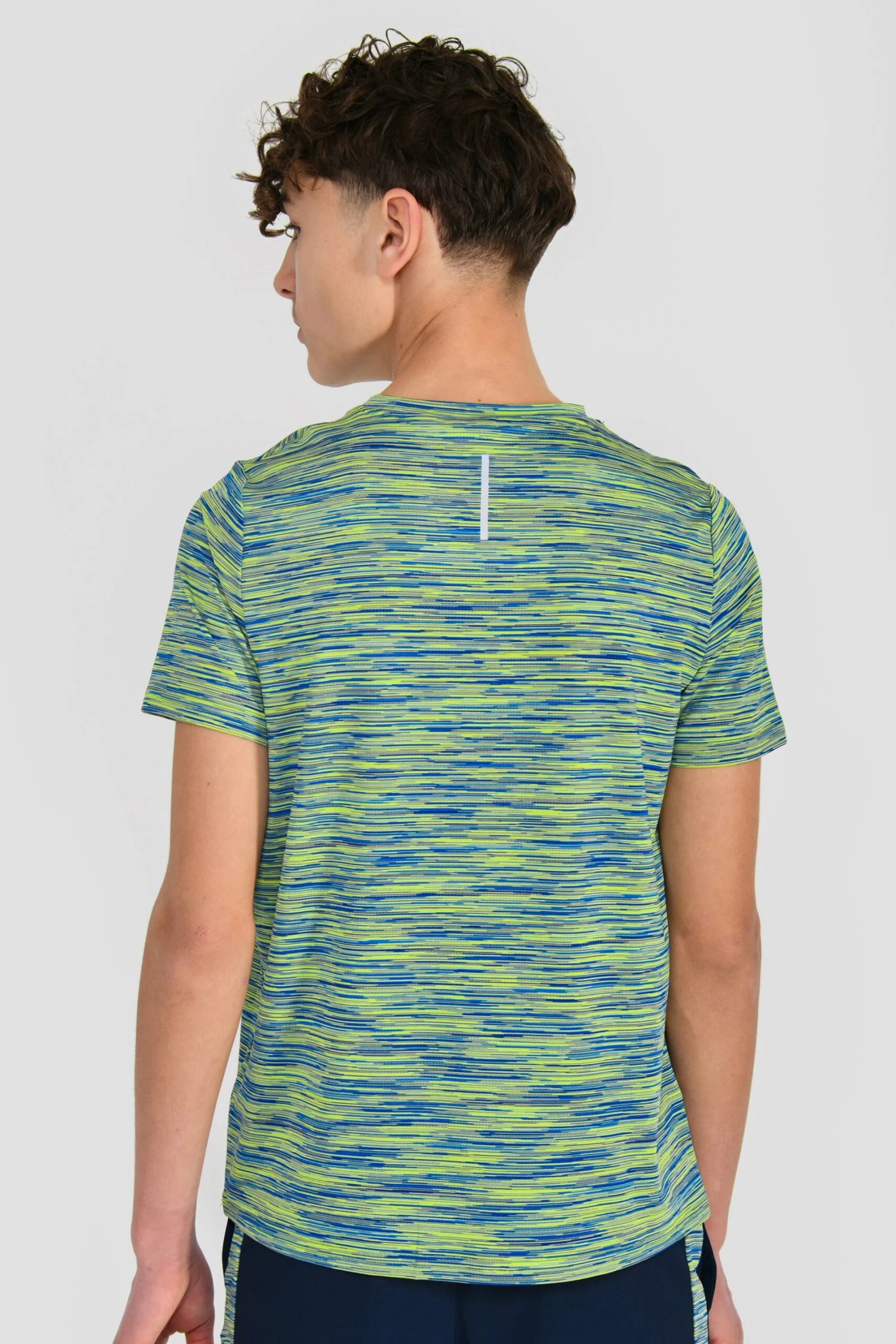Junior Trail 2.0 T-Shirt - Neon Blue/Lime 4 Junior Trail 2.0 T-Shirt - Neon Blue/Lime - Image 2