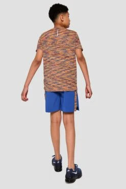 Junior Trail Panel Short - Cobalt/Neon Orange/Lime/Blue -Sport Wear Daily Store JN TRAIL 2.0 TEE SAFETY ORANGE LIME FROST COBALT SPACE BLUE back 390554c7 d402 4ceb a185 5bf7a9862a54