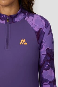 Fusion Print 1/4 Zip - Palazzo/Idaho Blue -Sport Wear Daily Store KGv6ARcuIzi1SlAQXMDcmzs0M6gf6By3SdFkOSKnFdE