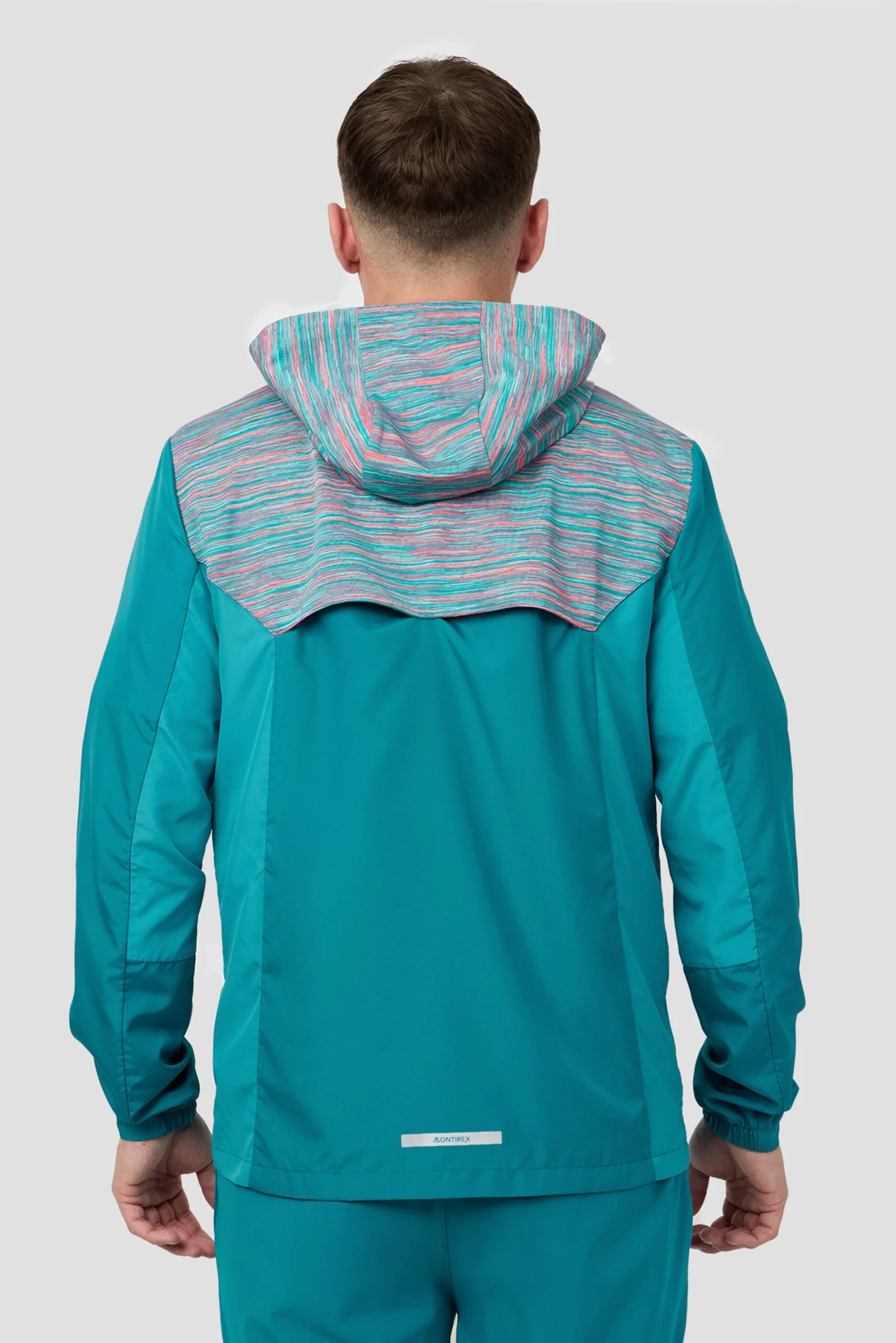 Trail Windbreaker - Teal/Pink 4 Trail Windbreaker - Teal/Pink - Image 2