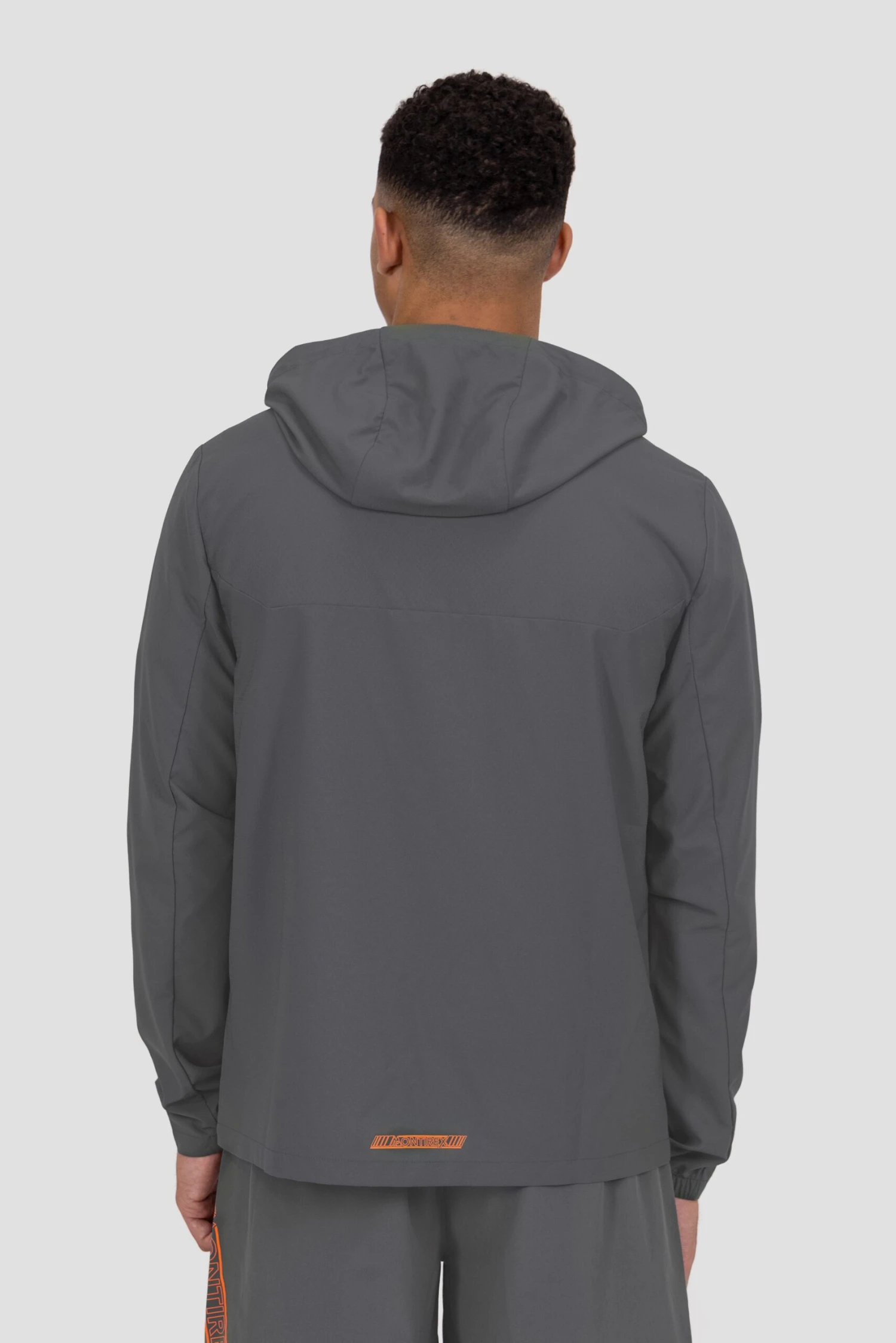 Beta Windbreaker - Slate Grey/Fiery Orange 4 Beta Windbreaker - Slate Grey/Fiery Orange - Image 2