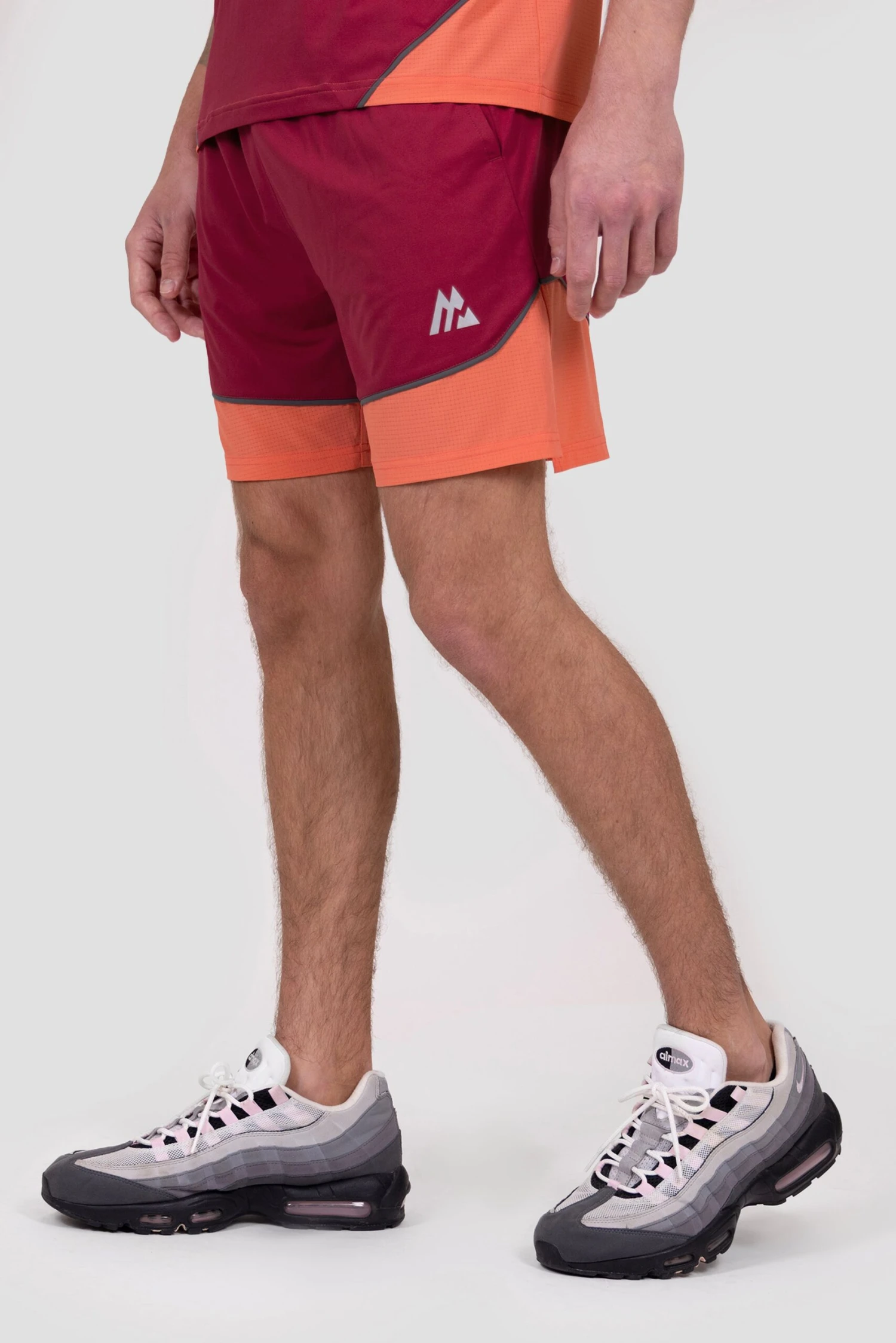 Sierra Short - Spiced Cherry/Coral/Cement Grey 3 Sierra Short - Spiced Cherry/Coral/Cement Grey