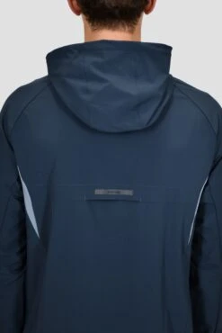 Lumos Jacket - Midnight Blue/Deep Blue -Sport Wear Daily Store LUMOS JACKET MIDNIGHT BLUE DEEP BLUE back detail