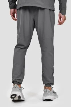 Lumos Woven Pant - Cement Grey -Sport Wear Daily Store LUMOS PANT CEMENT GREY ASPHALT close back
