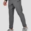 Lumos Woven Pant - Cement Grey -Sport Wear Daily Store LUMOS PANT CEMENT GREY ASPHALT close side logo