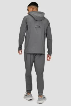 Lumos Woven Pant - Cement Grey -Sport Wear Daily Store LUMOS PANT CEMENT GREY ASPHALT full back