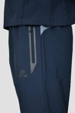 Lumos Woven Pant - Midnight Blue/Deep Blue -Sport Wear Daily Store LUMOS PANT MIDNIGHT BLUE DEEP BLUE logo detail