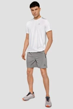 Lumos Short - Cement Grey -Sport Wear Daily Store Lumos Shorts Cement Grey full front