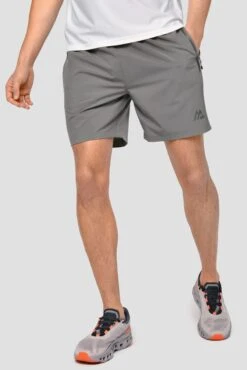 Lumos Short - Cement Grey -Sport Wear Daily Store LumosShorts CementGrey front