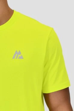 M Logo T-Shirt - Electric Lime -Sport Wear Daily Store M LOGO TEE ELECTRIC LIME logo