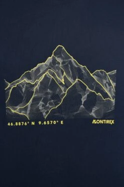 Junior Mountain Range 2.0 T-Shirt - Midnight Blue -Sport Wear Daily Store MOUNTAIN RANGE 2.0 TEE MIDNIGHT BLUE front detail