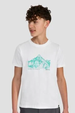 Junior Mountain Range 2.0 T-Shirt - White