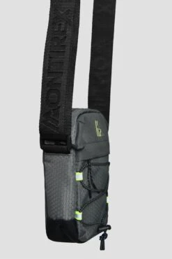 MTX 2.0 Crossbody Bag - Cement Grey/Electric Lime -Sport Wear Daily Store MTX 2.0 CROSSBODY BAG CEMENT GREY ELECTRIC LIME side detail