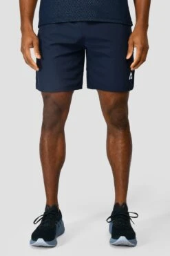 MTX Embossed Short - Midnight Blue -Sport Wear Daily Store MTX EMBOSSED SHORT MIDNIGHT BLUE front