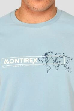 MTX Global T-Shirt - Moonstone -Sport Wear Daily Store MTX GLOBAL TEE MOONSTONE front detail