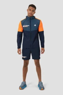 MTX Run City Amsterdam Jacket - Midnight Blue/Naval/Fiery Orange -Sport Wear Daily Store MTX RUN CITY AMSTERDAM JACKET 3 2