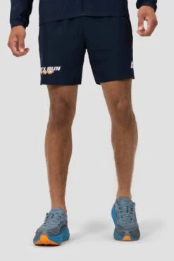 MTX Run City Amsterdam Short - Midnight Blue/Naval/Fiery Orange -Sport Wear Daily Store MTX RUN CITY AMSTERDAM SHORT 3