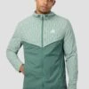 MTX Run Tempo Windbreaker - Feather/Dolphin -Sport Wear Daily Store MTX RUN TEMPO JACKET SILVER PINE GREEN MILIEU 1