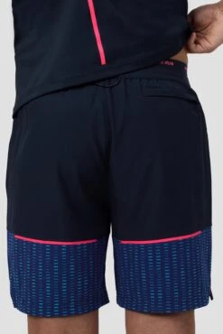 MTX Run Tempo Short - Midnight Blue/Marine Blue -Sport Wear Daily Store MTX RUN TEMPO SHORT BLACK IRIS BLUE SODALITE BACK DEET