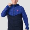 MTX Run Tempo Windbreaker - Marine Blue/Midnight Blue -Sport Wear Daily Store MTX RUN TEMPO WINDBREAKER SOLADITE BLUE CLOSE FRONT