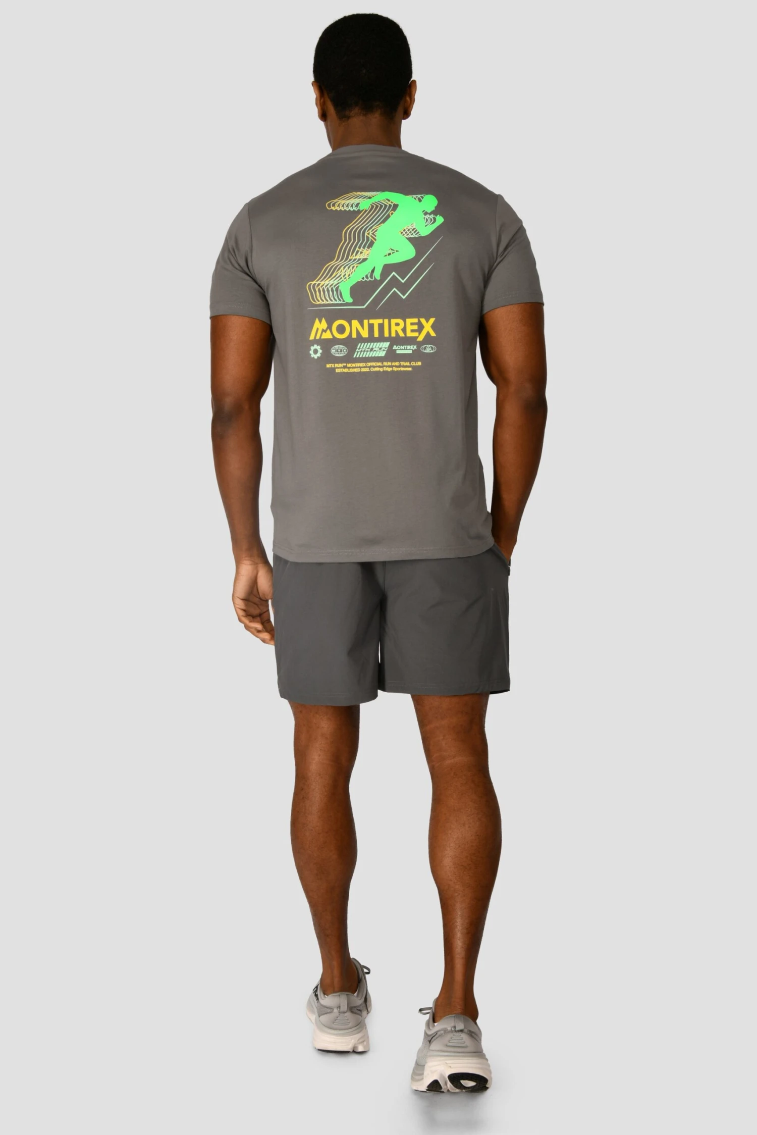 MTX Run Vital Cotton T-Shirt - Cement Grey 5 MTX Run Vital Cotton T-Shirt - Cement Grey - Image 3