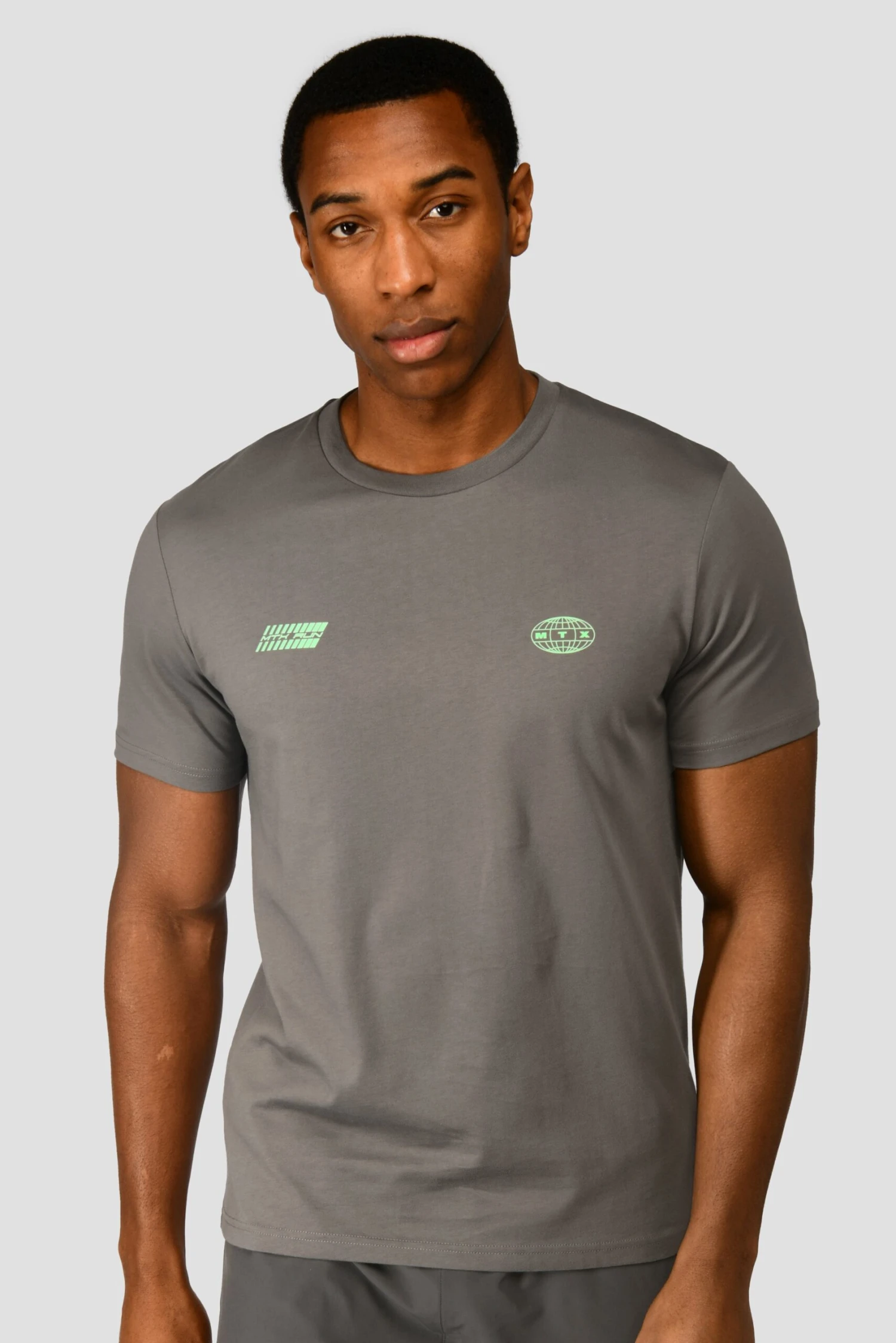 MTX Run Vital Cotton T-Shirt - Cement Grey 4 MTX Run Vital Cotton T-Shirt - Cement Grey - Image 2
