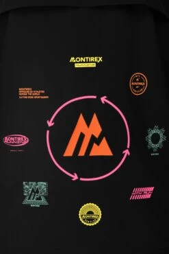 MTX Run Vital Windbreaker - Black 16 MTX Run Vital Windbreaker - Black -Sport Wear Daily Store MTX RUN VITAL WINDBREAKER BLACK back detail