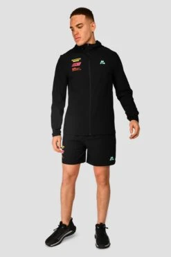 MTX Run Vital Windbreaker - Black 12 MTX Run Vital Windbreaker - Black -Sport Wear Daily Store MTX RUN VITAL WINDBREAKER BLACK full front