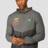 MTX Run Vital Windbreaker - Cement Grey/Jet Grey 1 MTX Run Vital Windbreaker - Cement Grey/Jet Grey -Sport Wear Daily Store MTX RUN VITAL WINDBREAKER JET GREY close front
