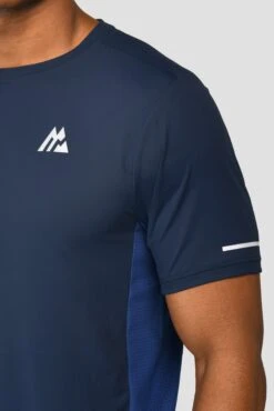 MTX Trail 2.0 T-Shirt - Midnight Blue/Marine Blue -Sport Wear Daily Store MTX TRAIL 2.0 TEE MIDNIGHT BLUE MARINE BLUE logo