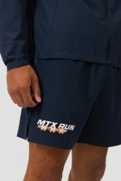 MTX Run City Amsterdam Short - Midnight Blue/Naval/Fiery Orange -Sport Wear Daily Store MTX RUN CITY AMSTERDAM SHORT 8