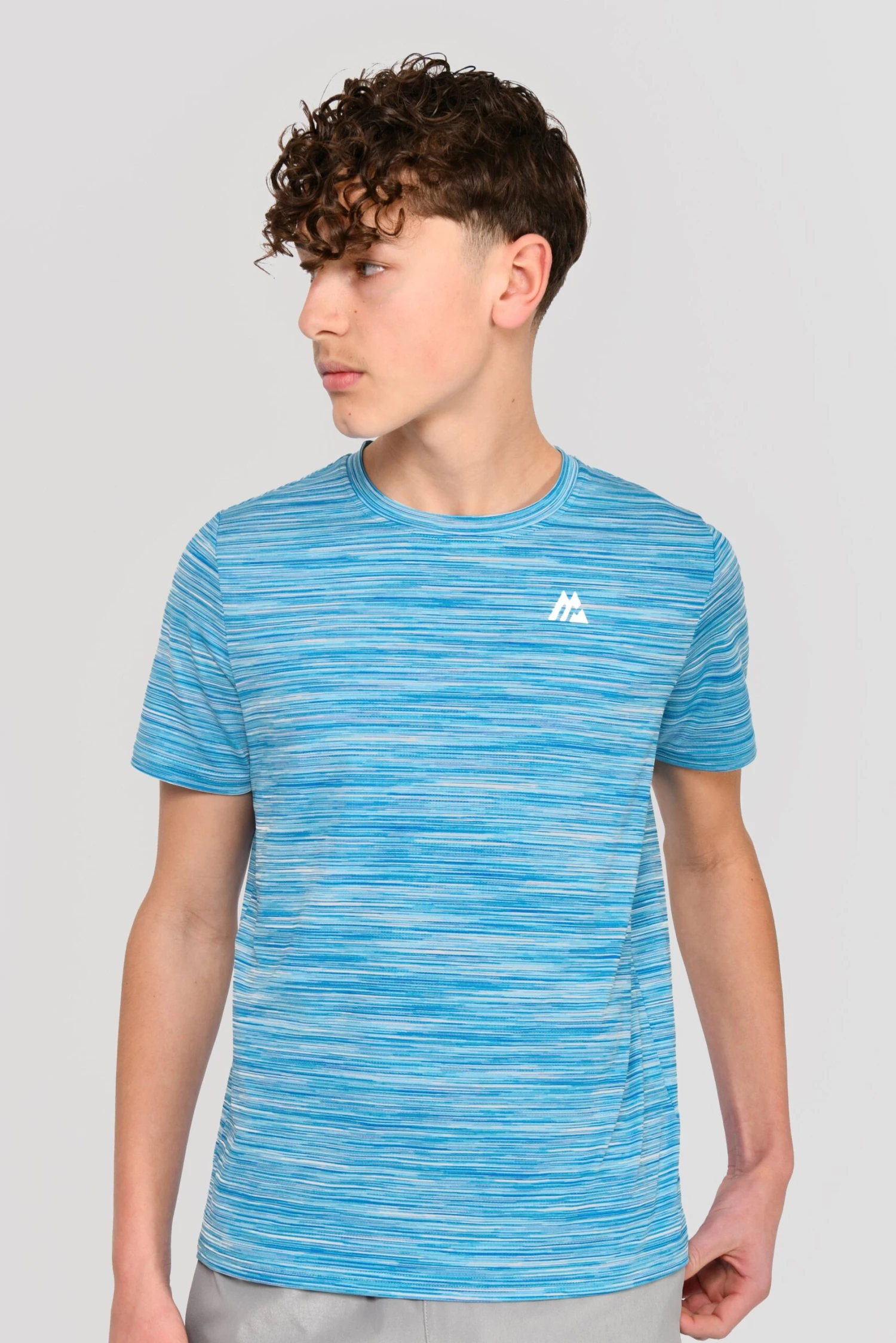 Junior Trail 2.0 T-Shirt - Neon Blue/Sky 3 Junior Trail 2.0 T-Shirt - Neon Blue/Sky