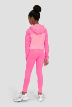 Girls Pace 2.0 Windbreaker - Fuchsia/Pink Sugar 13 Girls Pace 2.0 Windbreaker - Fuchsia/Pink Sugar -Sport Wear Daily Store PACE WINDBREAKER SUGAR PLUM Full Back v2