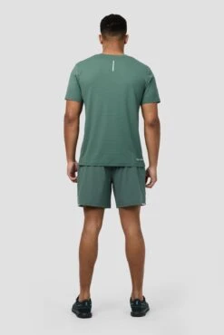 Peak Gridded Polartec® T-Shirt - Dolphin 11 Peak Gridded Polartec® T-Shirt - Dolphin -Sport Wear Daily Store PEAK GRIDDED T SHIRT SILVER PINE FULL BACK