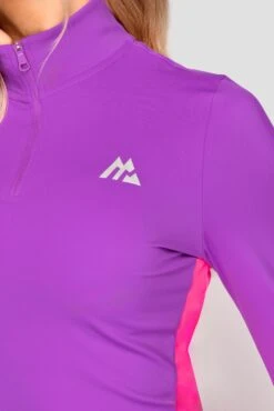 Power Panelled 1/4 Zip - Electric Purple/Pink 12 Power Panelled 1/4 Zip - Electric Purple/Pink -Sport Wear Daily Store POWERPANELLED1 4ZIP ElectricPurple Pink close