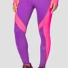 Power Panelled Legging - Electric Purple/Pink -Sport Wear Daily Store POWERPANELLEDLEGGING ElectricPurple Pink front