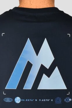 Radial T-Shirt - Midnight Blue 13 Radial T-Shirt - Midnight Blue -Sport Wear Daily Store RADIAL TEE MIDNIGHT BLUE back detail