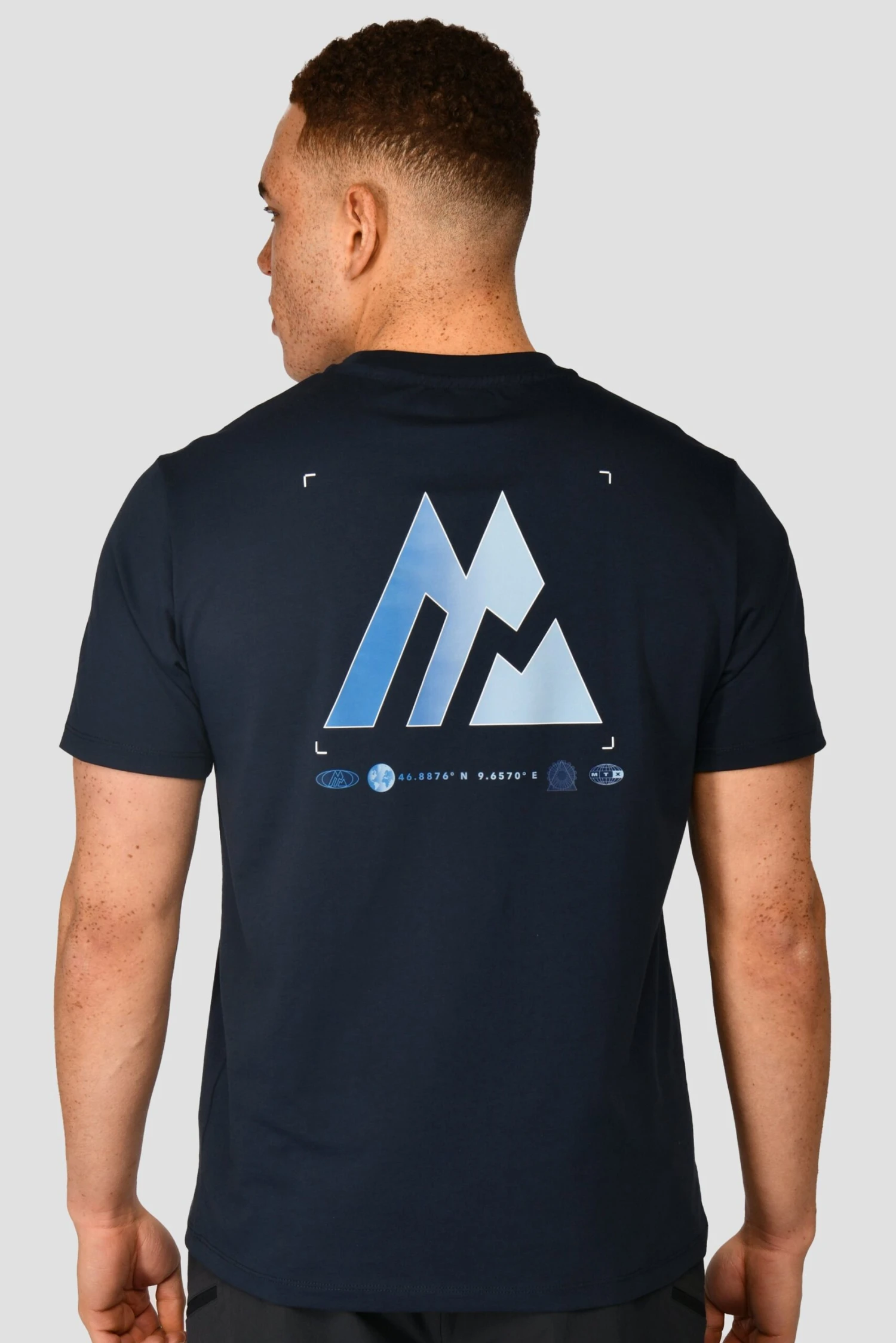 Radial T-Shirt - Midnight Blue 4 Radial T-Shirt - Midnight Blue - Image 2