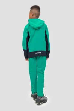 Boys Rush 2.0 Jacket - Aruba/Midnight Blue -Sport Wear Daily Store RUSH 2.0 JACKET LAPIS BLACK IRIS full back