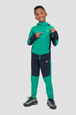 Boys Rush 2.0 Jacket - Aruba/Midnight Blue -Sport Wear Daily Store RUSH 2.0 JACKET LAPIS BLACK IRIS full front 6f73a92e 4667 4546 95d9 4d714562b806