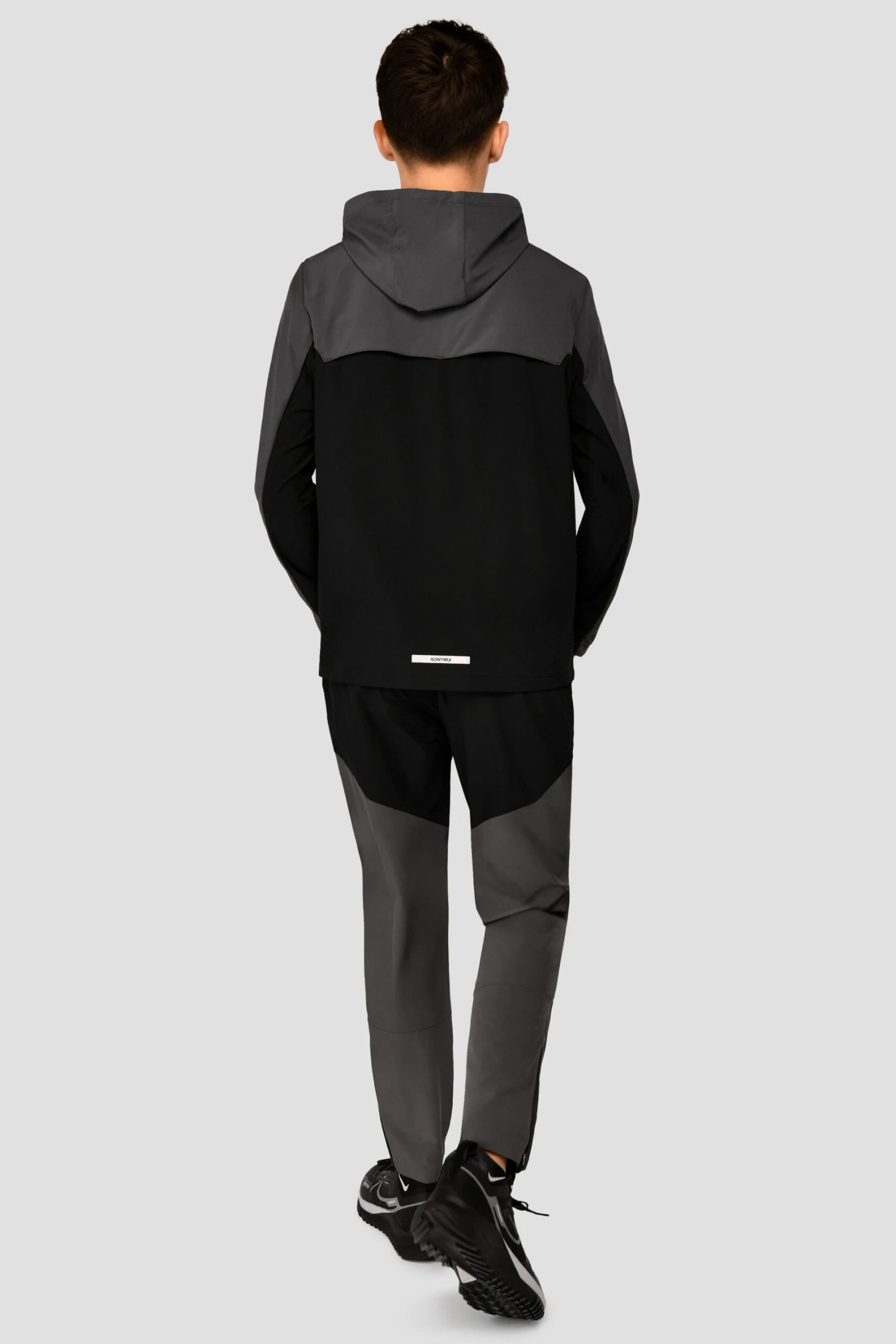 Junior Rush Running Pant - Jet Grey/Black 8 Junior Rush Running Pant - Jet Grey/Black - Image 6